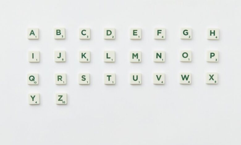 alphabet repeated multiple times